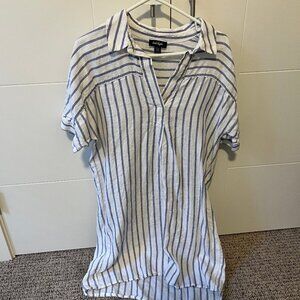 Lord & Taylor  - White  - 100% Linen